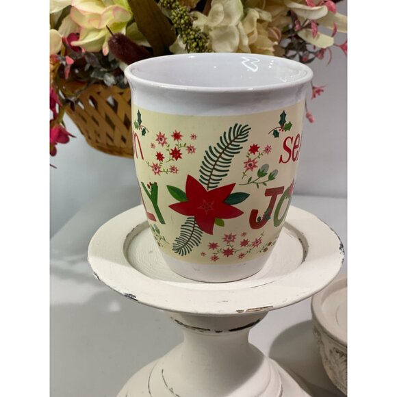 Holiday Mug By Royal Norfolk Ceramic "Tis The Season To Be Jolly" - Picture 5 of 6